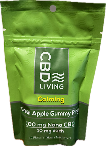 Gomitas Manzana Verde CBD Living